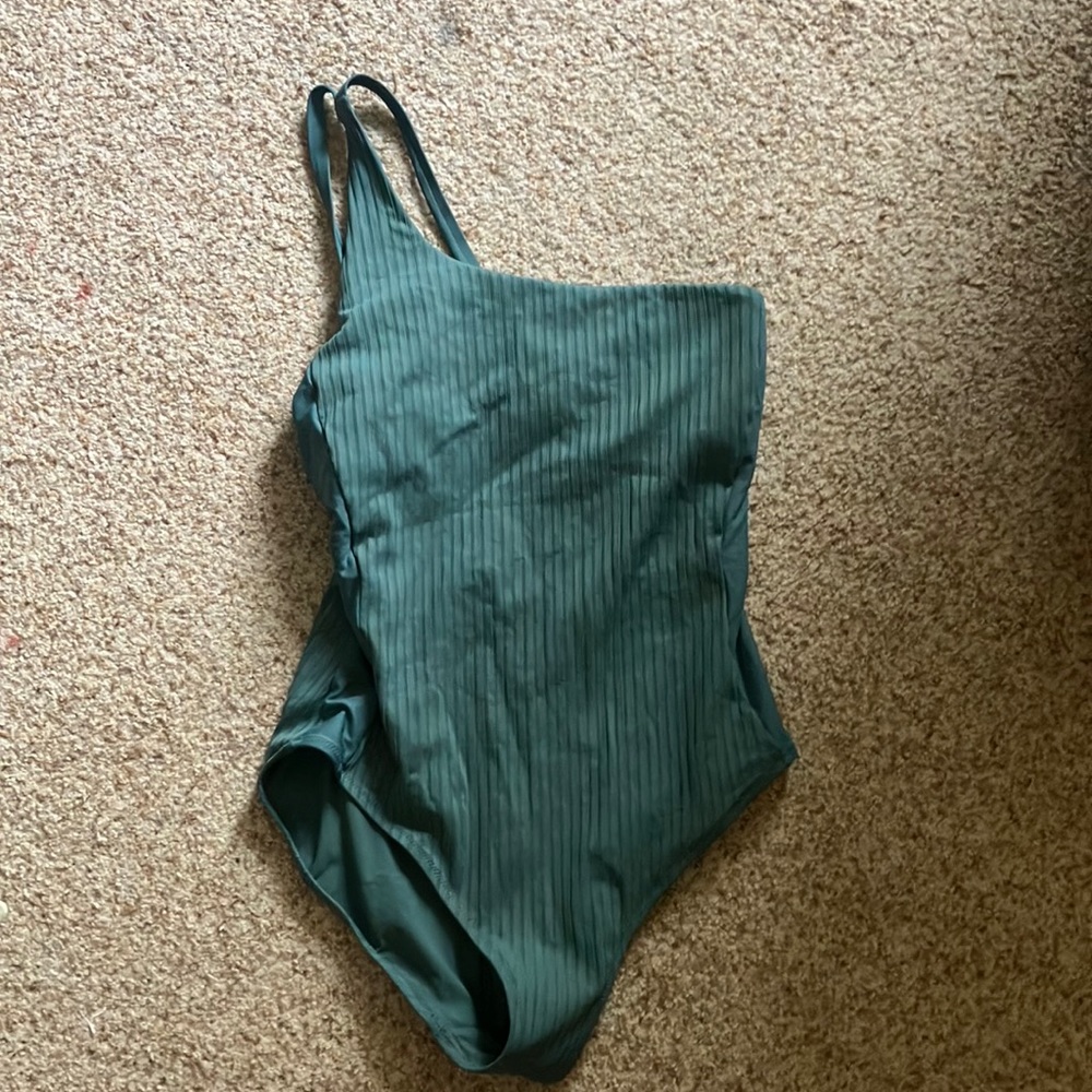 Athleta One shoulder One piece Swimsuit